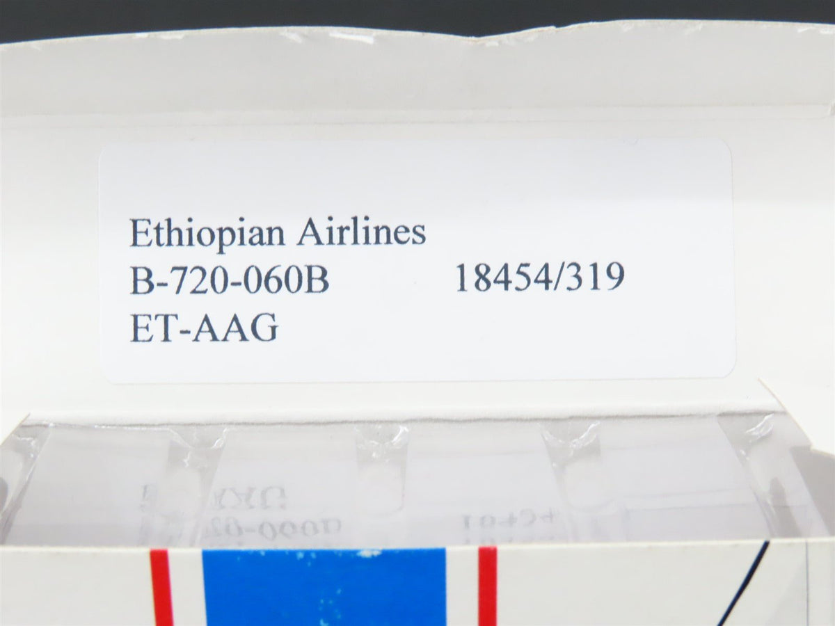 1:400 Aero Classics Die-Cast Ethiopian Airlines Boeing B720-060B Airliner