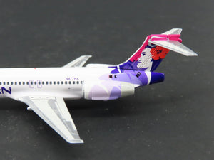 1:400 Dragon Wings 55294 Die-Cast Hawaiian Boeing B717-22A Airliner w/ Stand