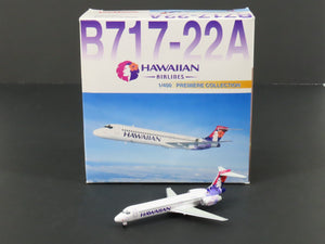 1:400 Dragon Wings 55294 Die-Cast Hawaiian Boeing B717-22A Airliner w/ Stand