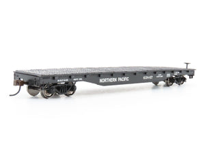 HO Scale Bachmann Silver Series 17333 NP Northern Pacific Flat Car #63847