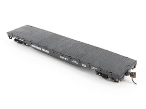 HO Scale Bachmann Silver Series 17333 NP Northern Pacific Flat Car #63847