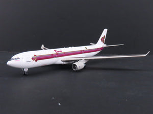 1:400 Dragon Wings 55026 Thai Airbus A330-300 Airliner w/Stand