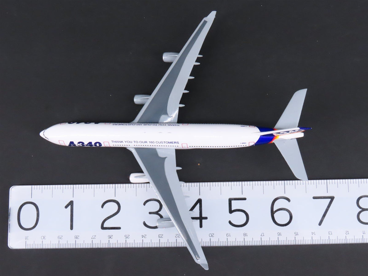 1:400 Dragon Wings 55001 Airbus Industrie A340-300 Airliner w/Stand