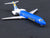 1:400 Dragon Wings 55314 Impulse Boeing B717-2BD Airliner w/Stand