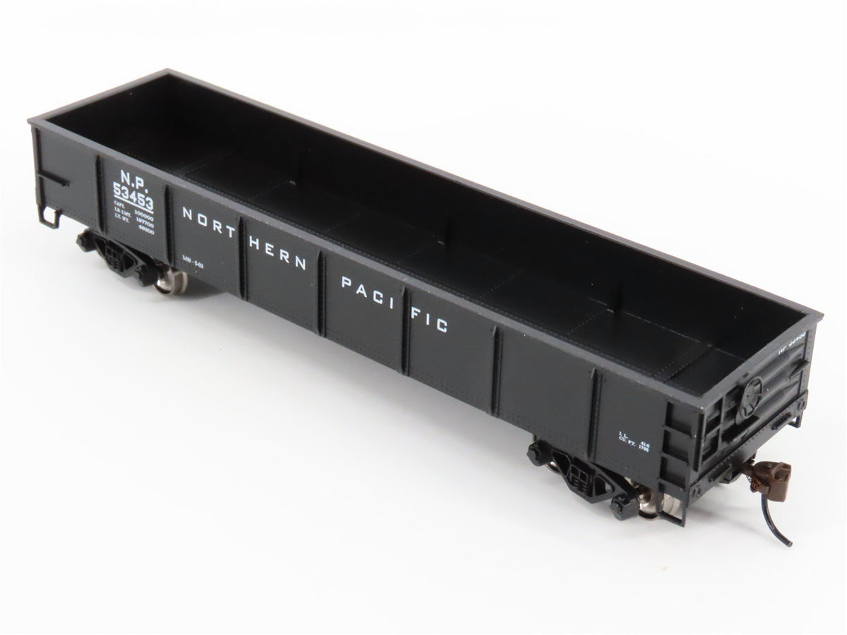 HO Scale Bachmann Silver Series 17229 NP Northern Pacific 40&#39; Gondola #53453