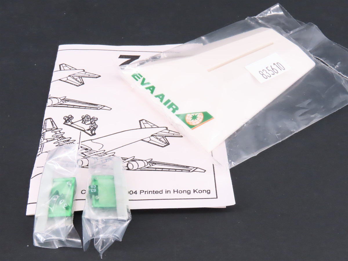 1:400 Dragon Wings JXM147 &quot;Jet-X&quot; Eva Air Boeing B747-400 Airliner w/Stand