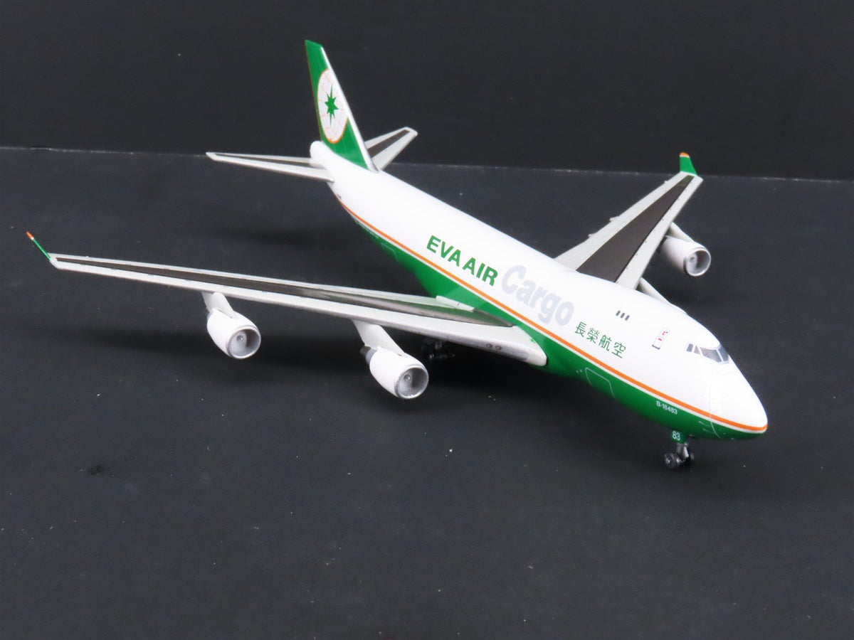 1:400 Dragon Wings JX065 &quot;Jet-X&quot; Eva Air Boeing B747-400 Airliner w/Stand