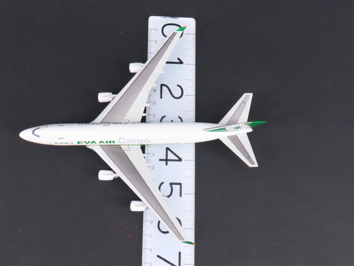 1:400 Dragon Wings JX065 &quot;Jet-X&quot; Eva Air Boeing B747-400 Airliner w/Stand