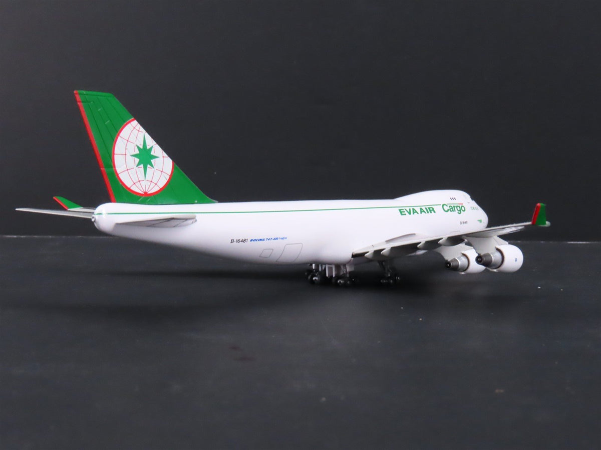 1:400 Dragon Wings JX048 &quot;Jet-X&quot; Eva Air Boeing B747-400 Airliner w/Stand