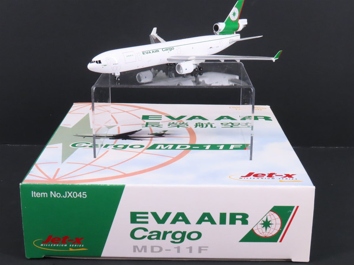 1:400 Dragon Wings JX045 &quot;Jet-X&quot; Eva Air McDonnell Douglas MD-11F Airliner