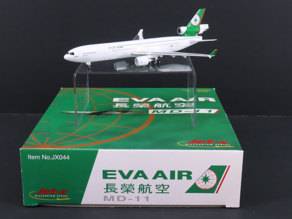 1:400 Dragon Wings JX044 &quot;Jet-X&quot; Eva Air McDonnell Douglas MD-11 Airliner