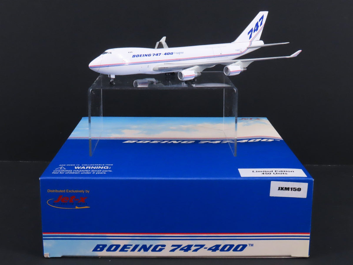 1:400 Dragon Wings JX150 &quot;Jet-X&quot; Boeing Freighter B747-400 Airliner w/Stand