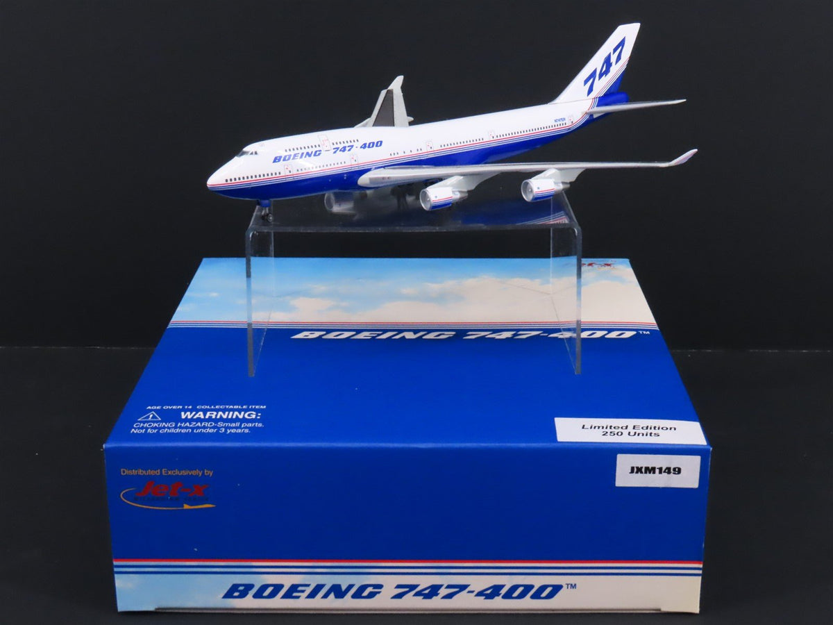 1:400 Dragon Wings JX149 &quot;Jet-X&quot; Boeing Freighter B747-400 Airliner w/Stand