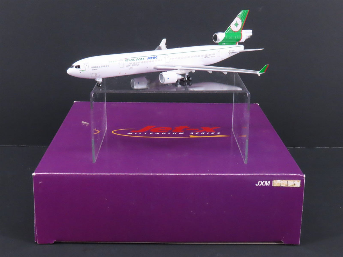 1:400 Dragon Wings JXM115 &quot;Jet-X&quot; Eva Air McDonnell Douglas MD11 Airliner wStand