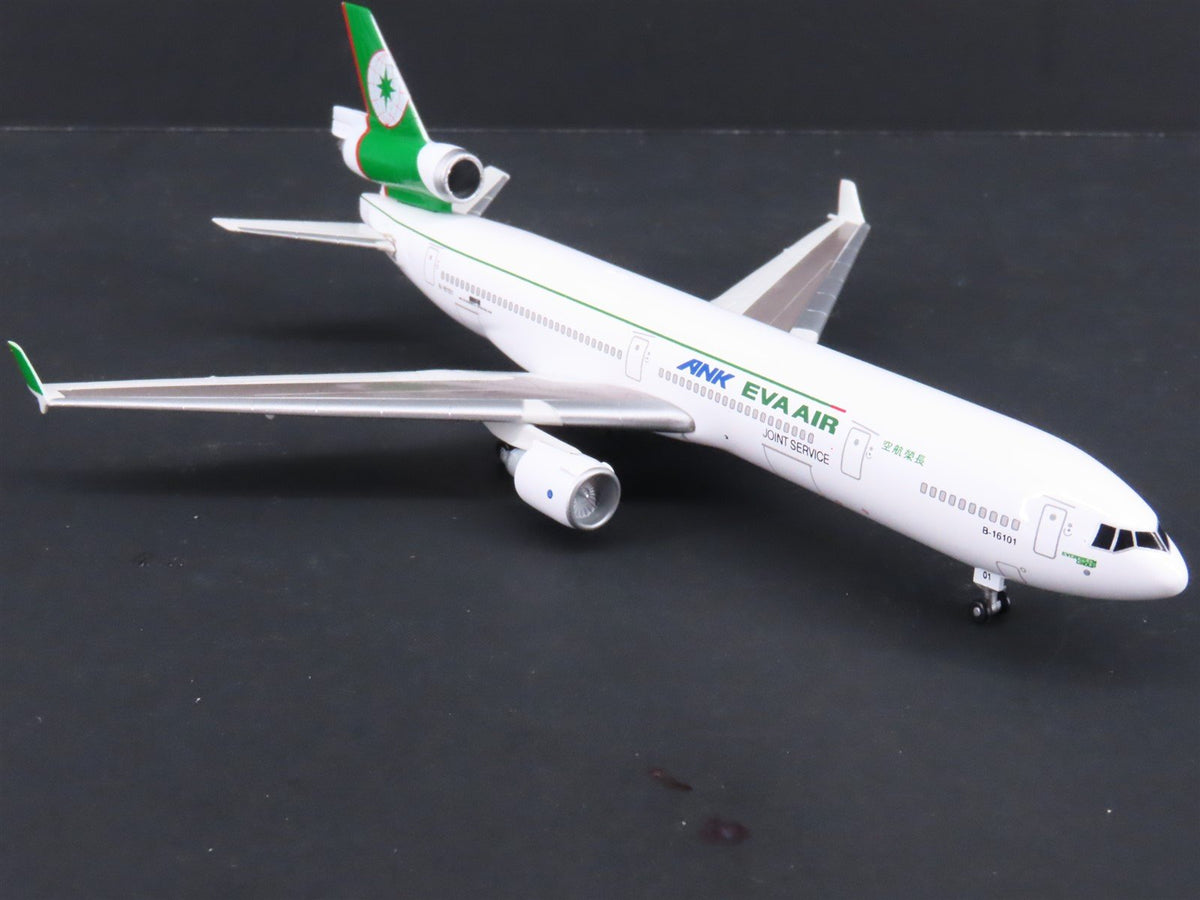 1:400 Dragon Wings JXM115 &quot;Jet-X&quot; Eva Air McDonnell Douglas MD11 Airliner wStand