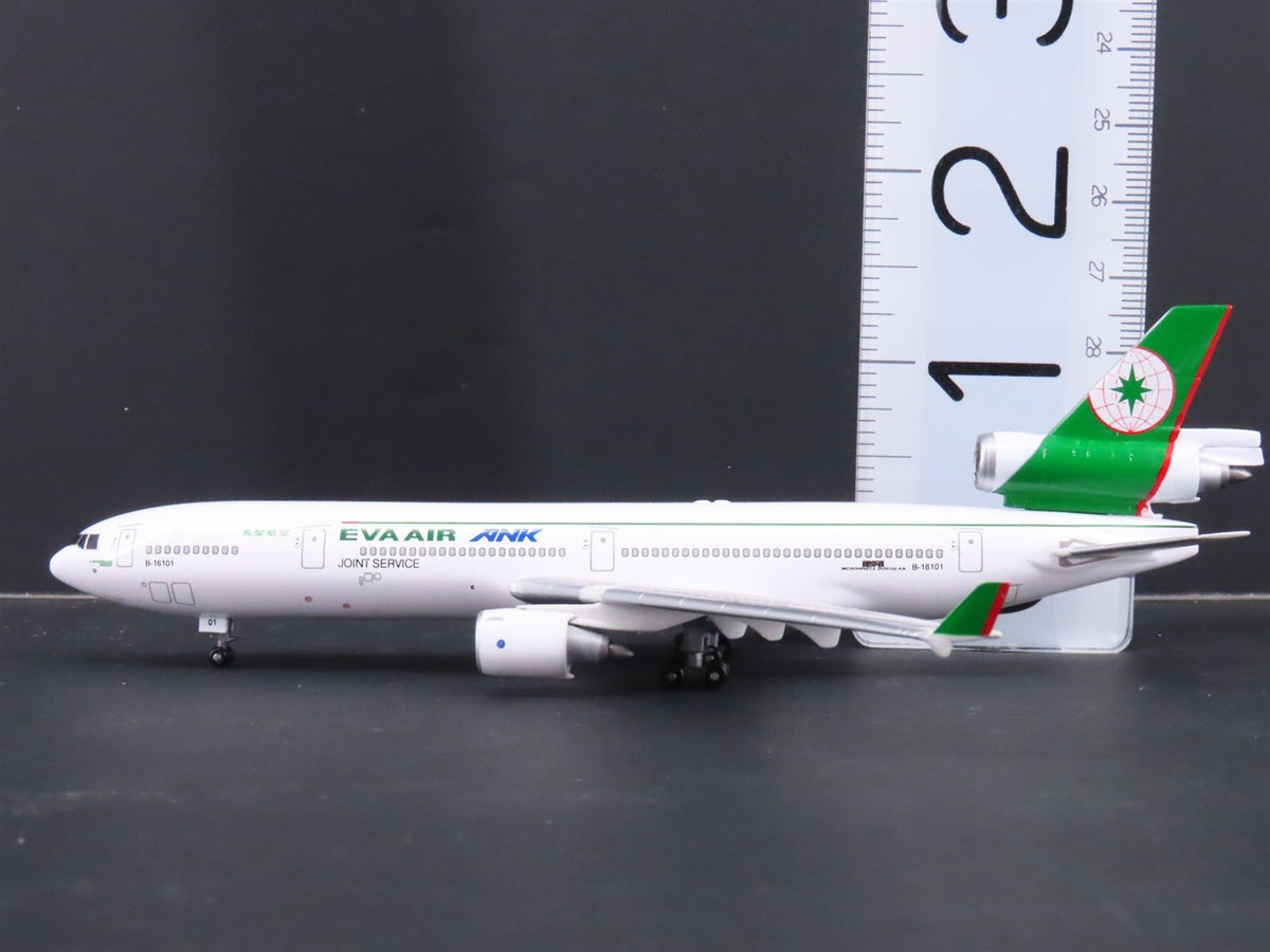 1:400 Dragon Wings JXM115 &quot;Jet-X&quot; Eva Air McDonnell Douglas MD11 Airliner wStand