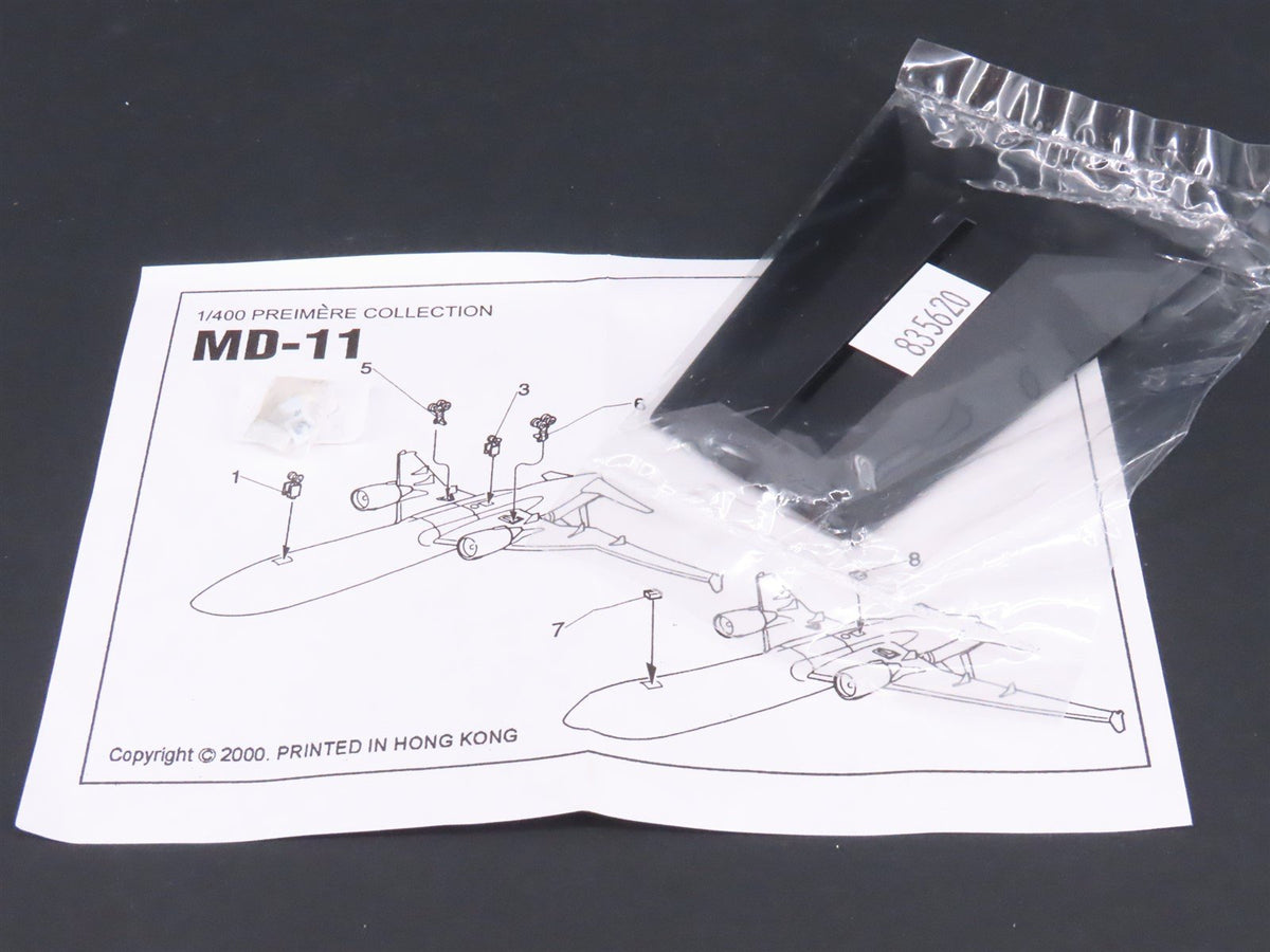 1:400 Dragon Wings JXM115 &quot;Jet-X&quot; Eva Air McDonnell Douglas MD11 Airliner wStand