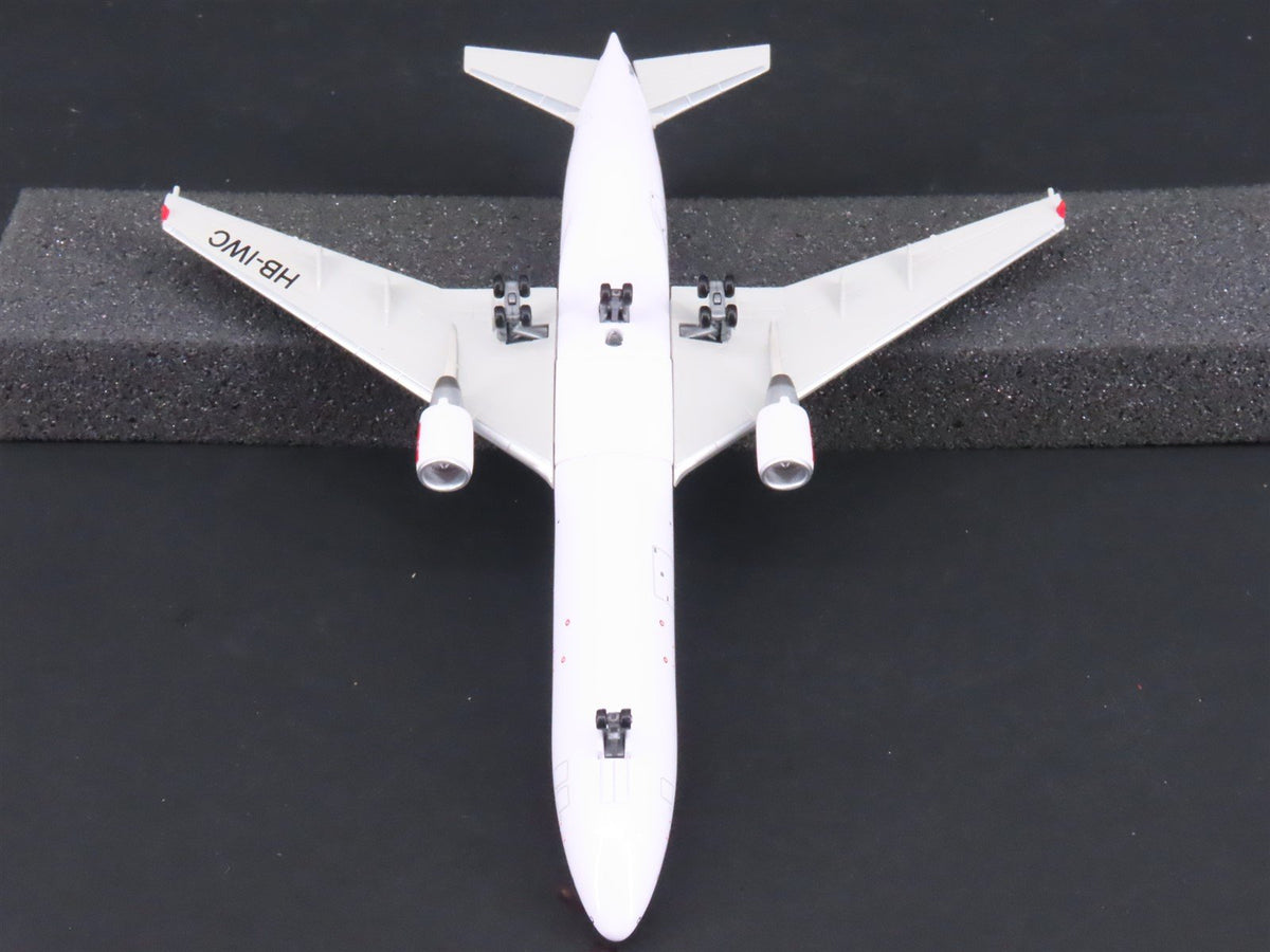 1:400 Dragon Wings 55435 Swiss Air McDonnell Douglas MD11 Airliner w/ Stand