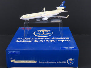 1:400 Dragon Wings JX089 Saudi Arabian McDonnell Douglas MD11 Airliner w/ Stand