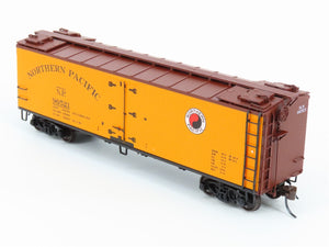 HO Scale Red Caboose RR-34431-9 NP Northern Pacific Wooden Ice Reefer #90521