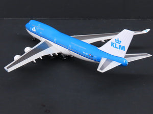 1:400 Dragon Wings KLM Royal Dutch Airlines Boeing 747-400 Airliner wStand