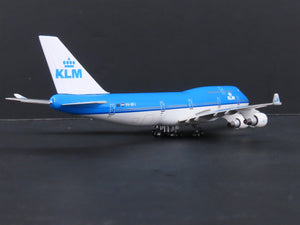 1:400 Dragon Wings KLM Royal Dutch Airlines Boeing 747-400 Airliner wStand