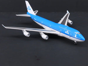 1:400 Dragon Wings KLM Royal Dutch Airlines Boeing 747-400 Airliner wStand