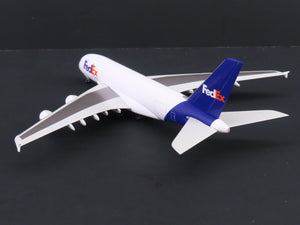 1:400 Dragon Wings 55375 FedEx Airbus A380 Airliner w/Stand