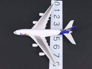 1:400 Dragon Wings 55375 FedEx Airbus A380 Airliner w/Stand