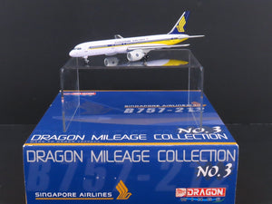 1:400 Dragon Wings 55398 Singapore Airlines B757-212 Airliner w/Stand