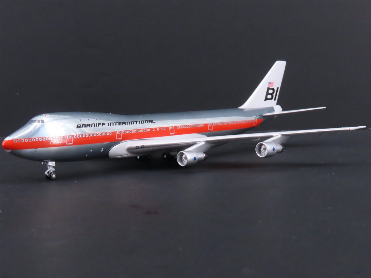 1:400 Scale Your Craftsman Braniff International &quot;Fat Alcoa&quot; Boeing 747 #N9666