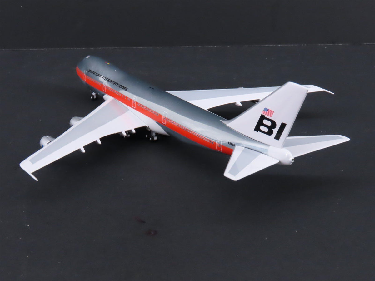 1:400 Scale Your Craftsman Braniff International &quot;Fat Alcoa&quot; Boeing 747 #N9666