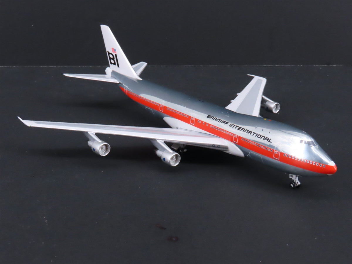 1:400 Scale Your Craftsman Braniff International &quot;Fat Alcoa&quot; Boeing 747 #N9666