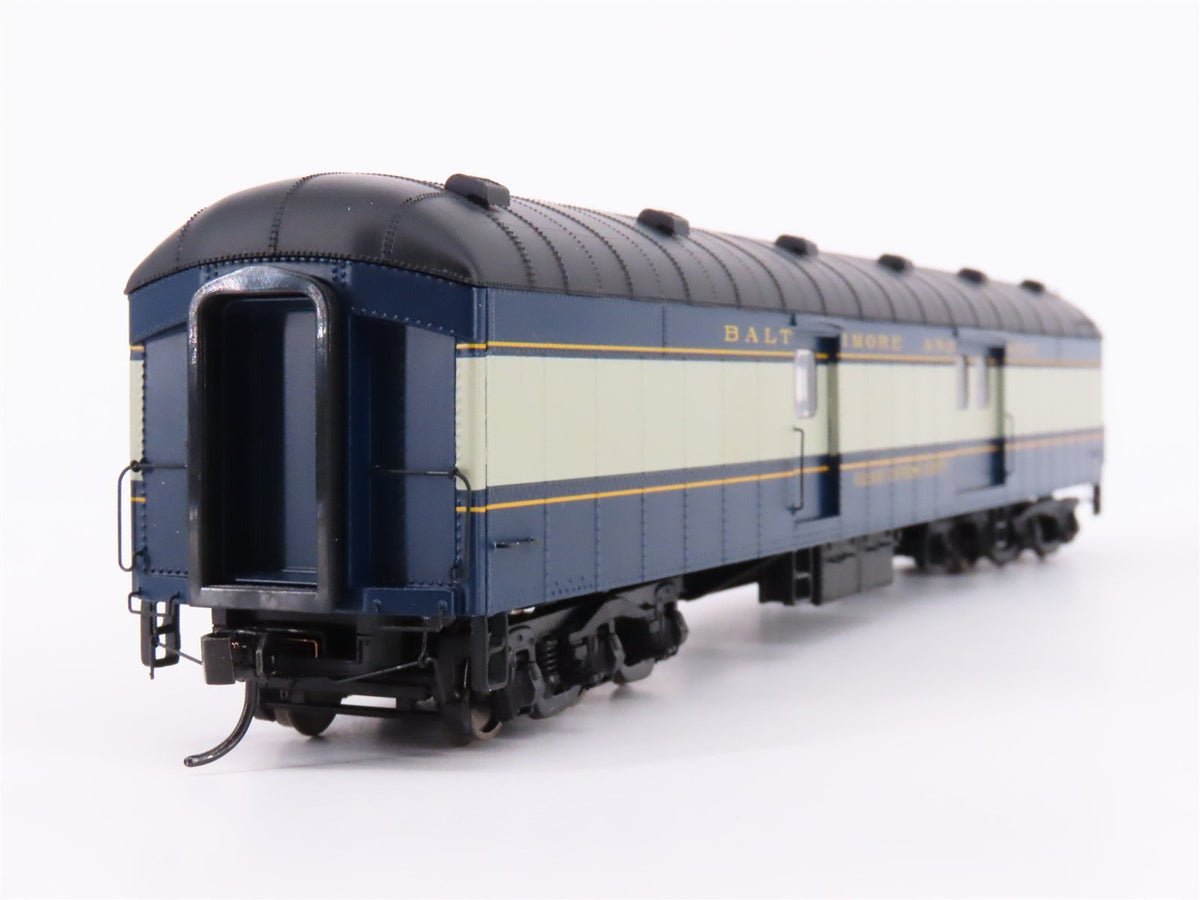 HO Scale Walthers Proto 920-17360 B&amp;O Baltimore &amp; Ohio 70&#39; Baggage Passenger Car