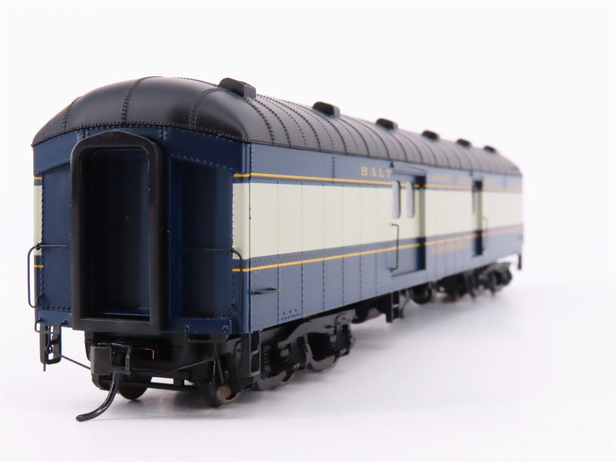 HO Scale Walthers Proto 920-17360 B&amp;O Baltimore &amp; Ohio 70&#39; Baggage Passenger Car