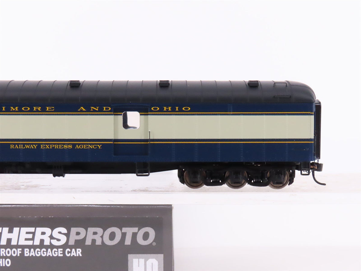 HO Scale Walthers Proto 920-17360 B&amp;O Baltimore &amp; Ohio 70&#39; Baggage Passenger Car