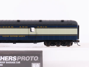 HO Scale Walthers Proto 920-17360 B&O Baltimore & Ohio 70' Baggage Passenger Car