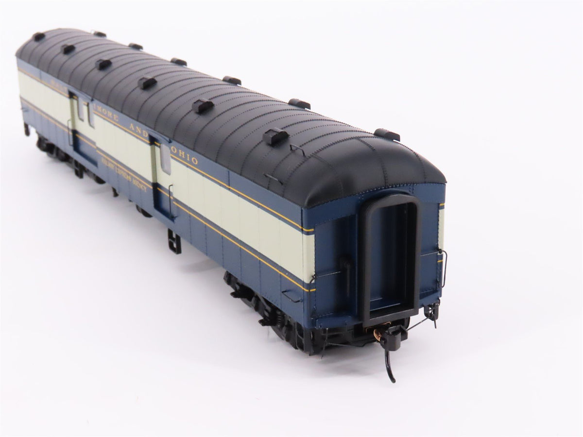 HO Scale Walthers Proto 920-17360 B&amp;O Baltimore &amp; Ohio 70&#39; Baggage Passenger Car