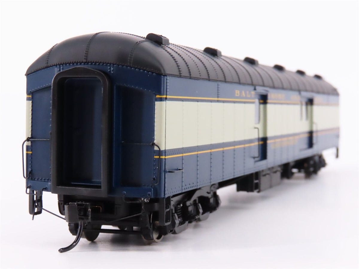 HO Scale Walthers Proto 920-17360 B&amp;O Baltimore &amp; Ohio 70&#39; Baggage Passenger Car