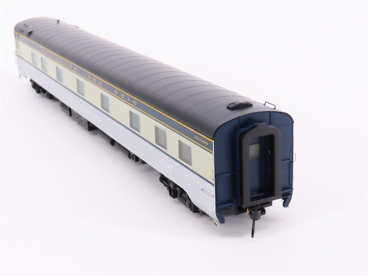 HO Walthers Proto 920-9408 B&amp;O Baltimore &amp; Ohio 85&#39; Sleeper Passenger - Lighted