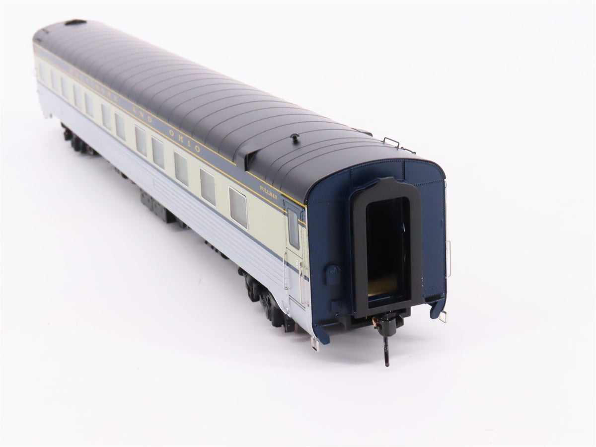 HO Walthers Proto 920-9408 B&amp;O Baltimore &amp; Ohio 85&#39; Sleeper Passenger - Lighted