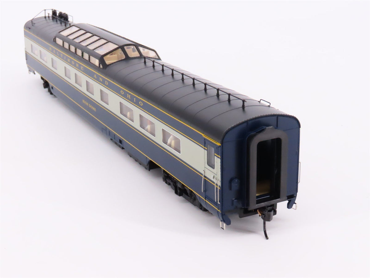 HO Walthers Proto 920-9412 B&amp;O Baltimore &amp; Ohio Strata-Dome Coach Passenger