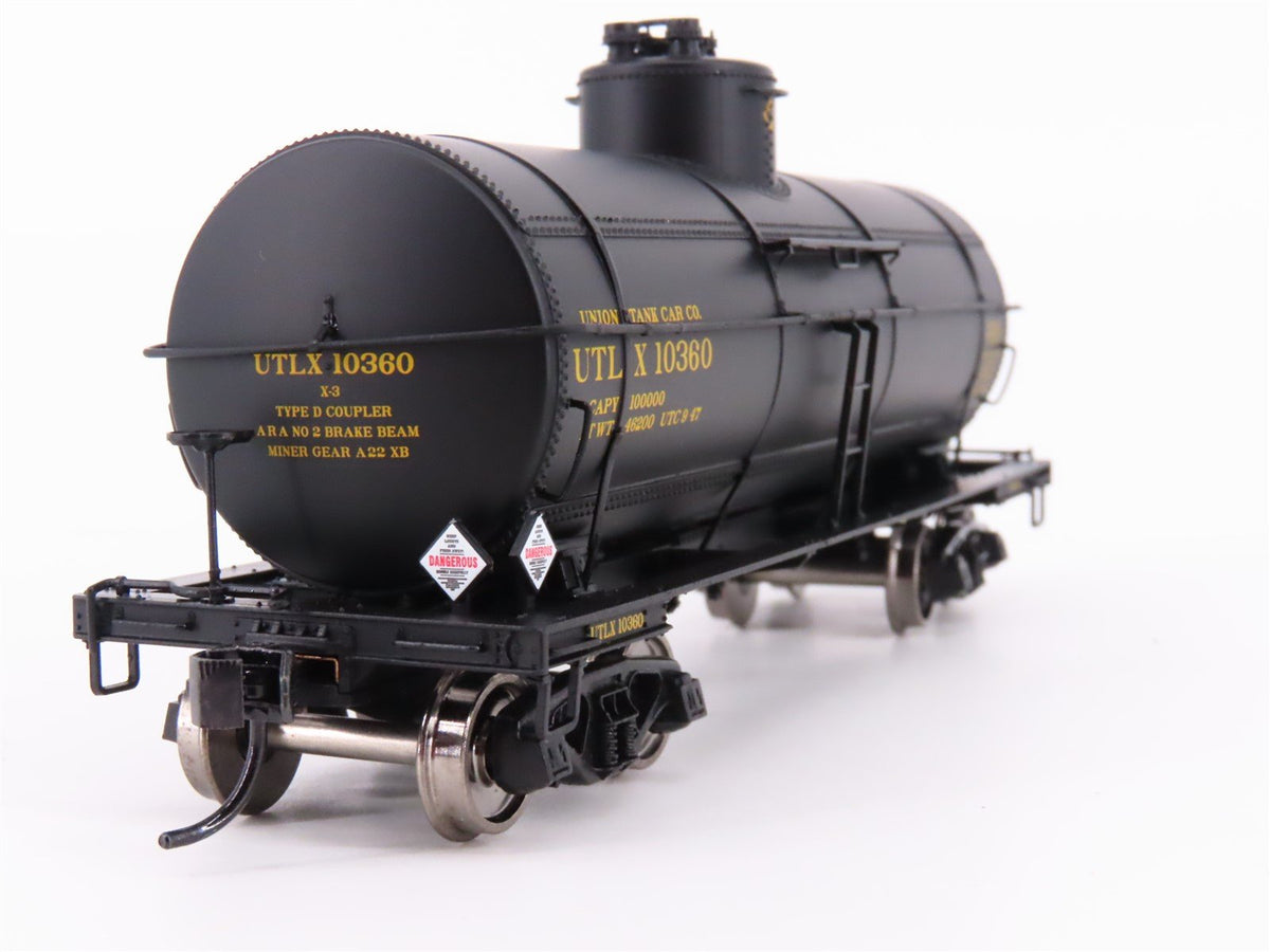 HO Scale Walthers Proto 920-100527 UTLX Union Single Dome Tank Car #10360