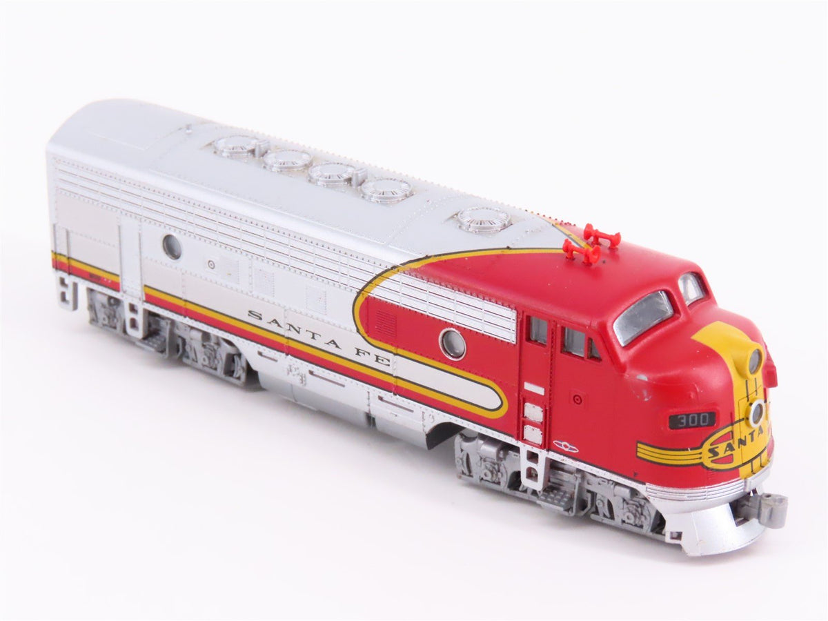 N Scale Kato 176-2121 ATSF Santa Fe F7A Diesel Locomotive #300