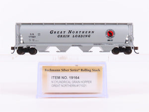 N Scale Bachmann 19164 GN Great Northern 4-Bay Cylindrical Grain Hopper #171021