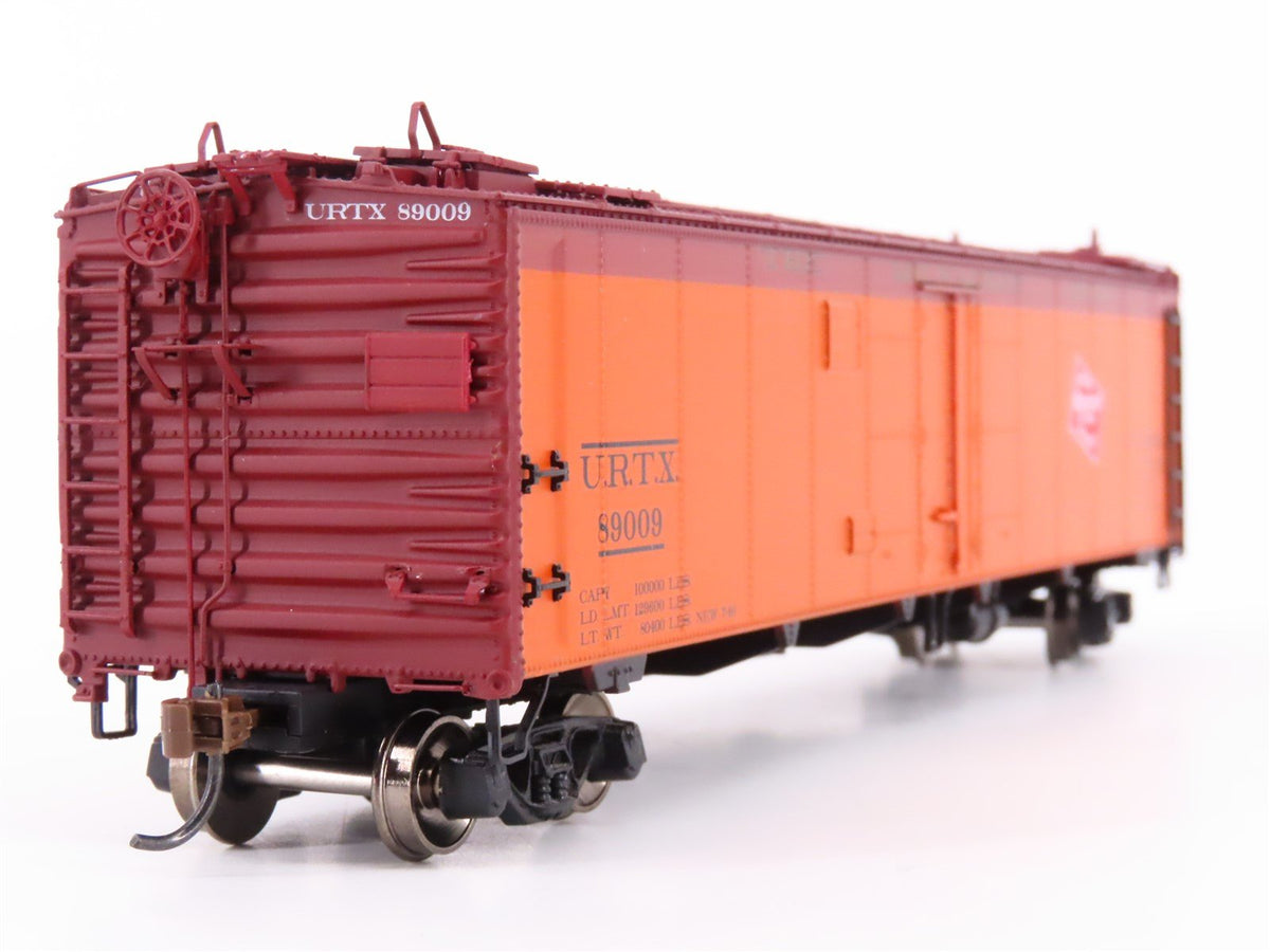 HO Scale Athearn ATH97362 URTX Milwaukee Road 50&#39; Ice Bunker Reefer #89009