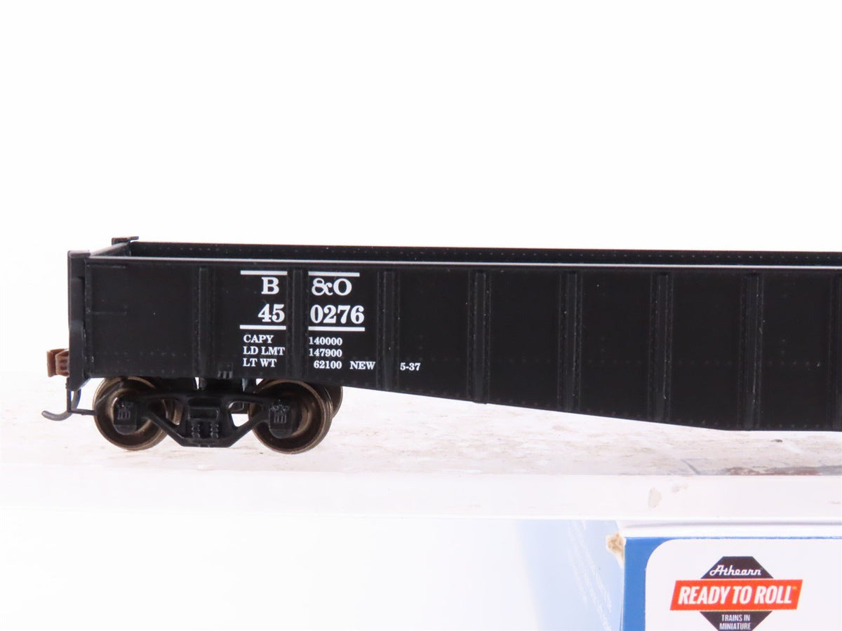 HO Scale Athearn ATH15561 B&amp;O Baltimore &amp; Ohio Railroad 65&#39; Mill Gondola #450276