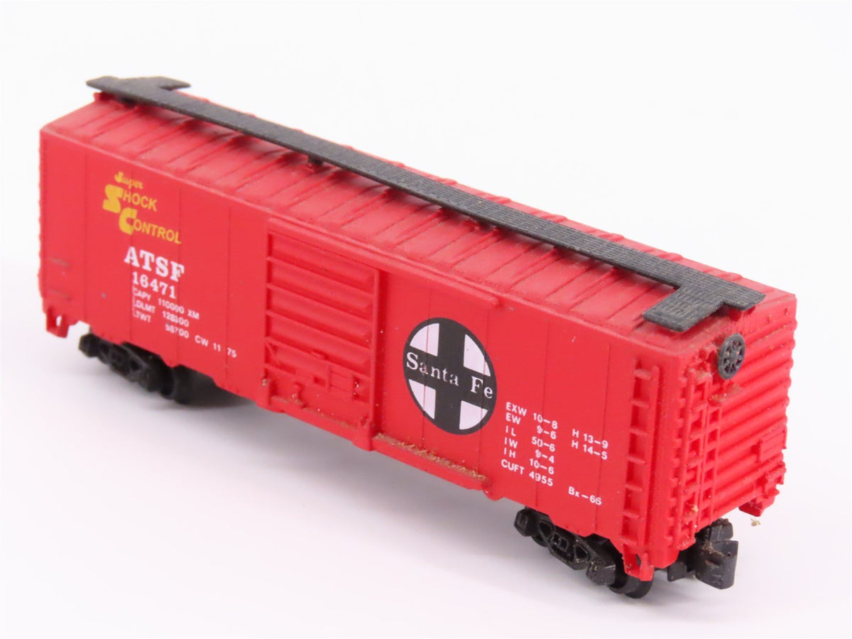 N Scale Model Power 83438 ATSF Santa Fe 40&#39; Boxcar #16471