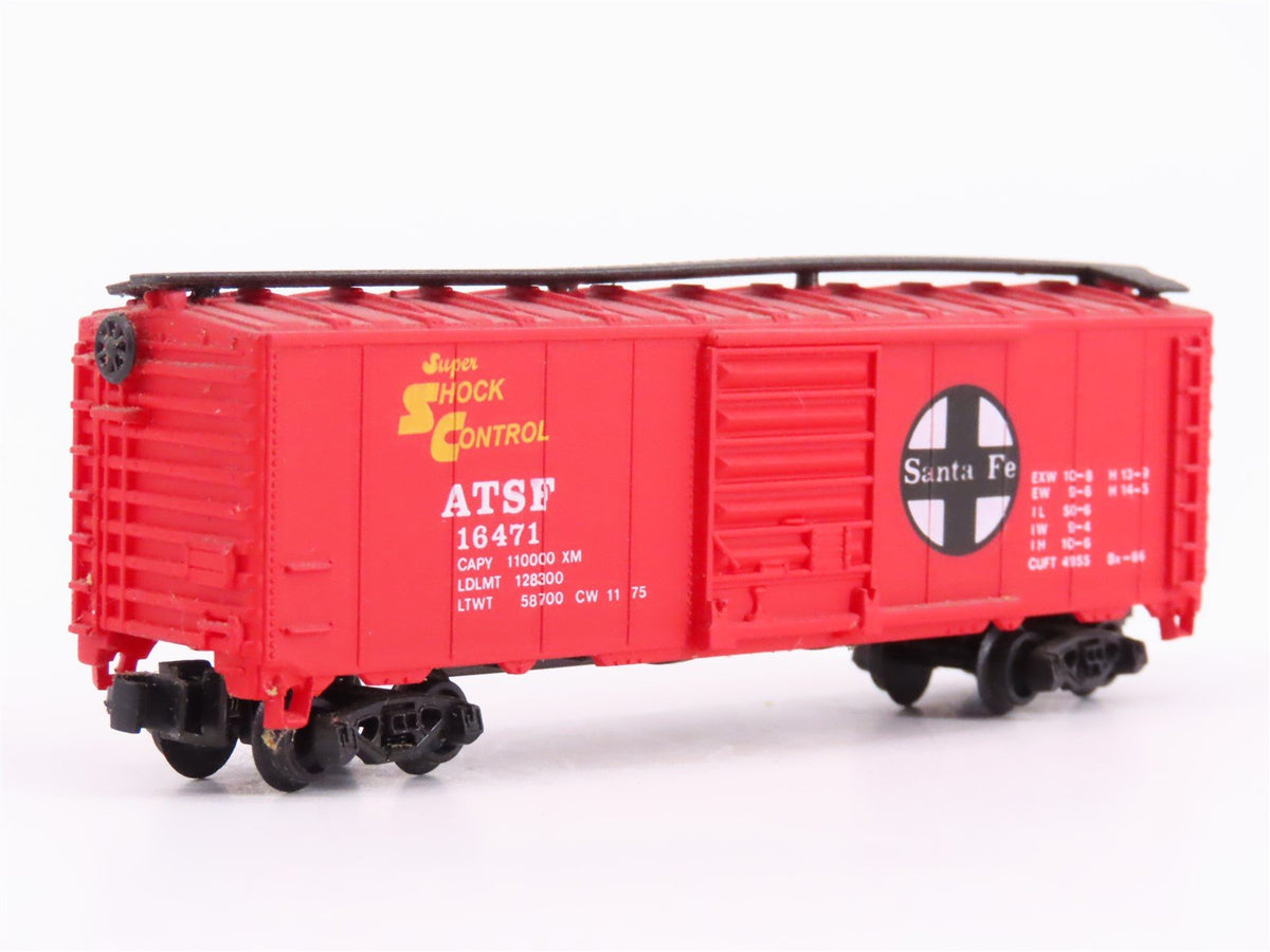 N Scale Model Power 83438 ATSF Santa Fe 40&#39; Boxcar #16471