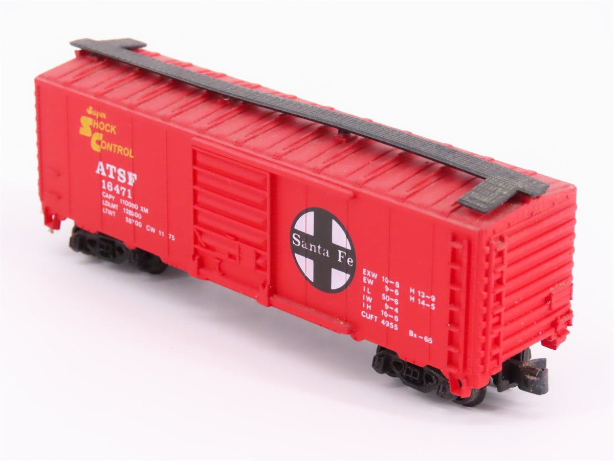 N Scale Model Power 83438 ATSF Santa Fe 40&#39; Boxcar #16471